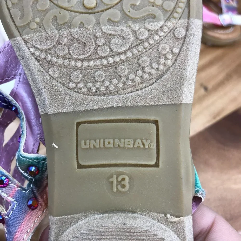 UnionBay Sandals and Flats 2 Pack Little Kids Size 13